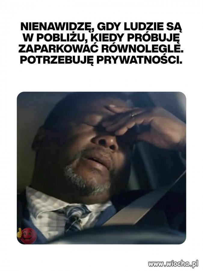 Stresuję się, jak wszyscy się tak gapią