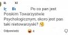 Czy psycholog powinien być towarzyski?