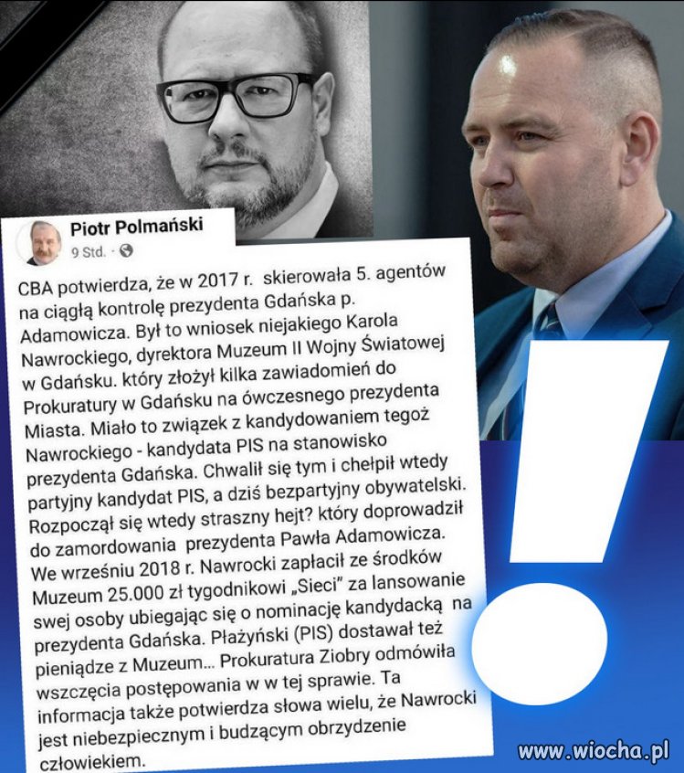 Kibol, sutener i donosiciel...Śmieć taki sam jak jego wyborcy