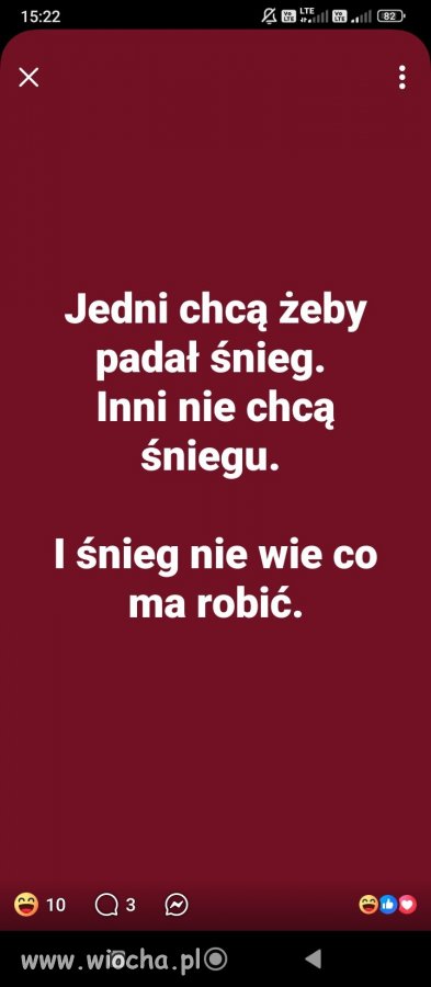 Pogoda nie dogodzi, bo to Polska