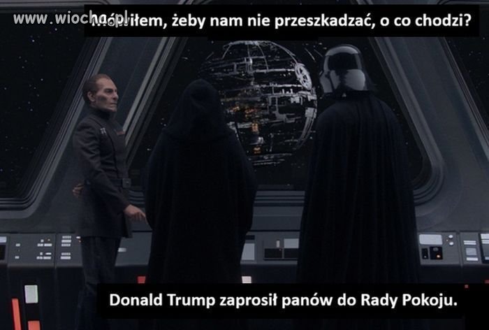 Dziś to mroczny imperator 