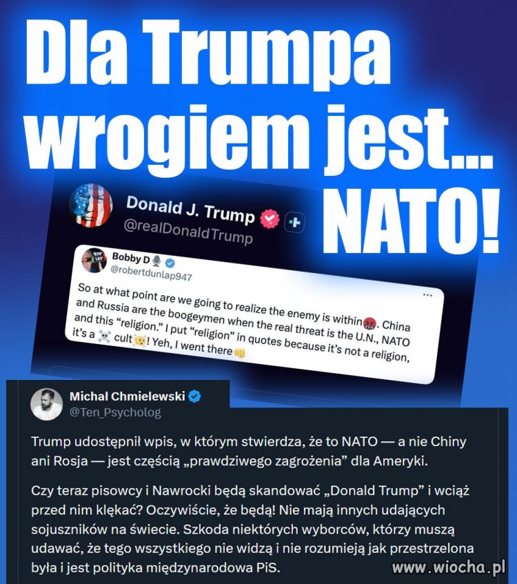 To chore pomarańczowe doprowadzi do wielu wojen