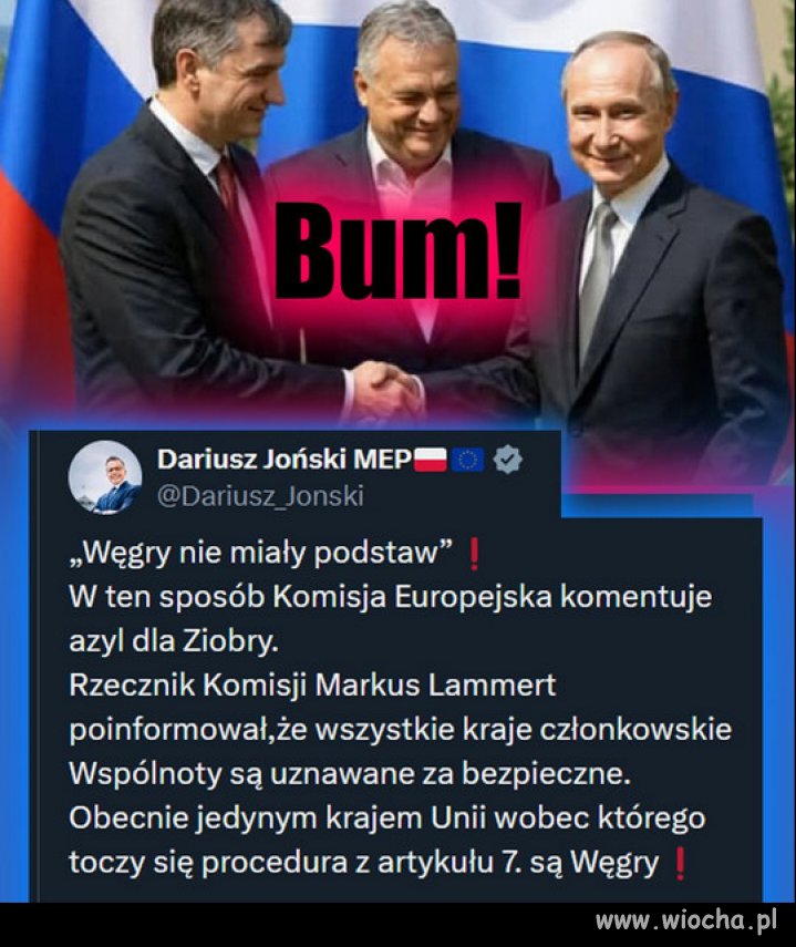 Nie da się ukryć, że Orban, to człowiek Putina w Europie.