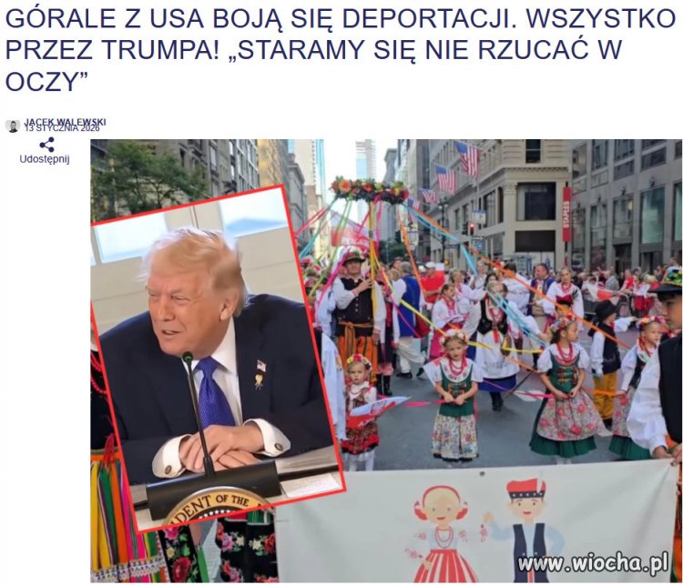 Polonia już nie kocha amerykańskiego prezydenta?