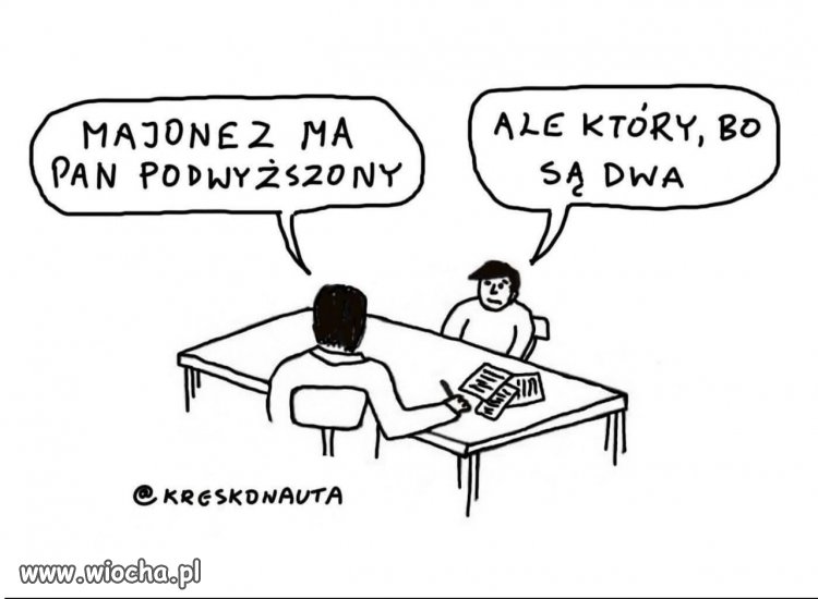 Dwa światy, jeden majonez