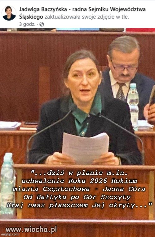 Fajnie,że Pani Radna zajmuje się