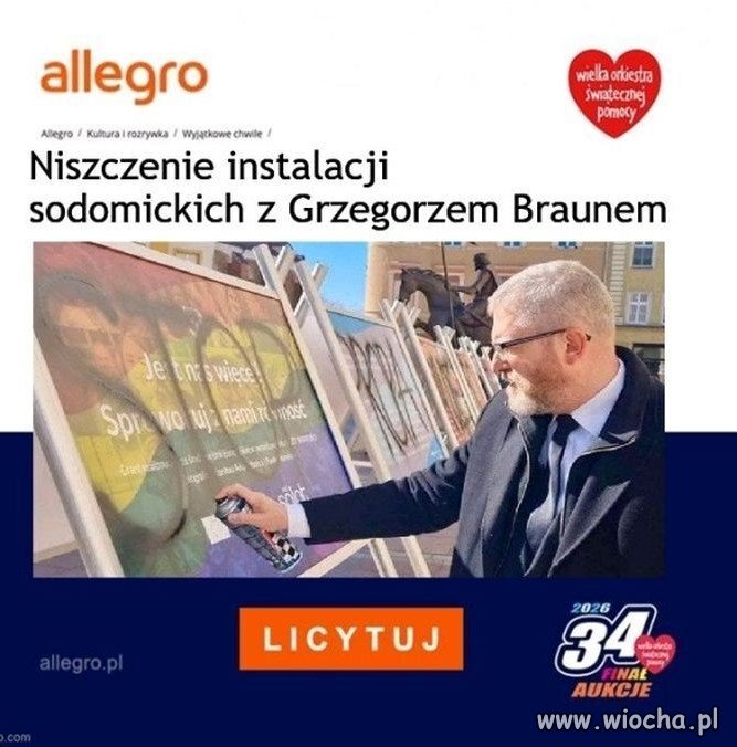 Kolejna atrakcja na licytacji WOŚP