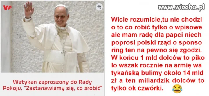 Papcio ma dylemat