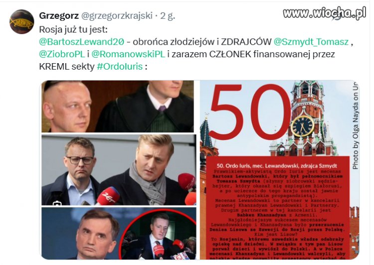 Wygląda jak ten adwokat z fundamentalistycznej sekty opłacanej przez Kreml.