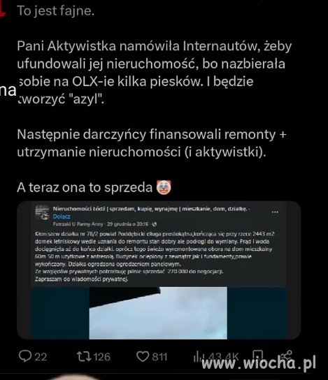 Pani anna monetyzuje azyl