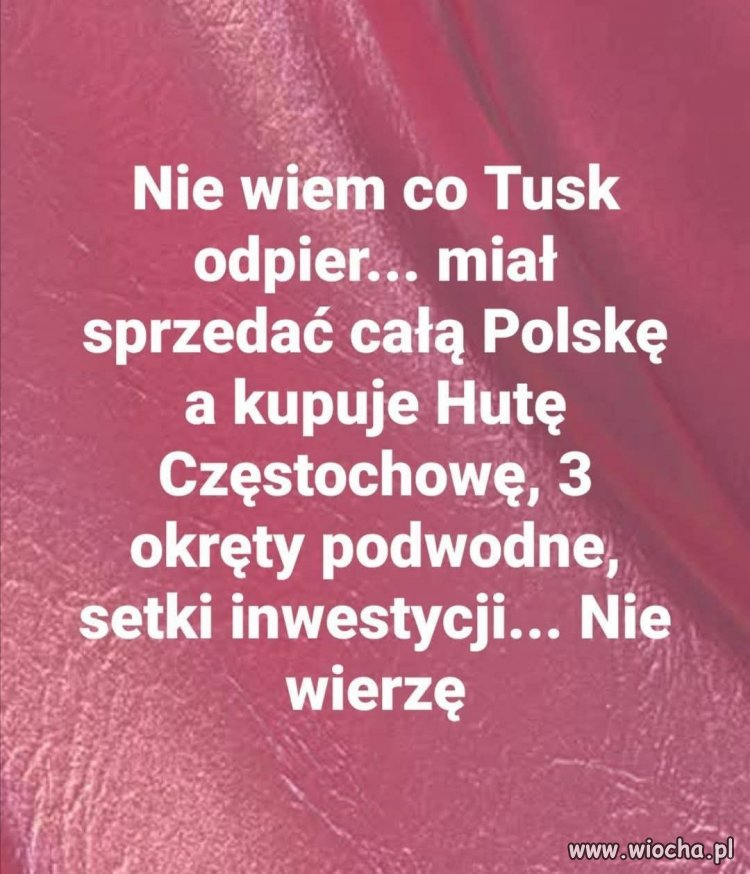 A ciemnogród tego nie widzi