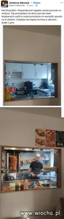 Pomysł na okno w kuchni