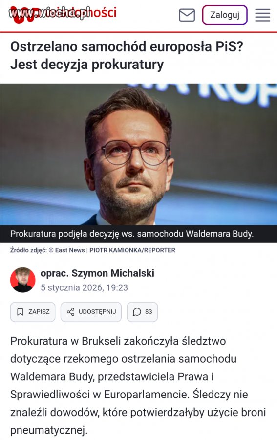 Kolejna zakłamana, pisowska menda!