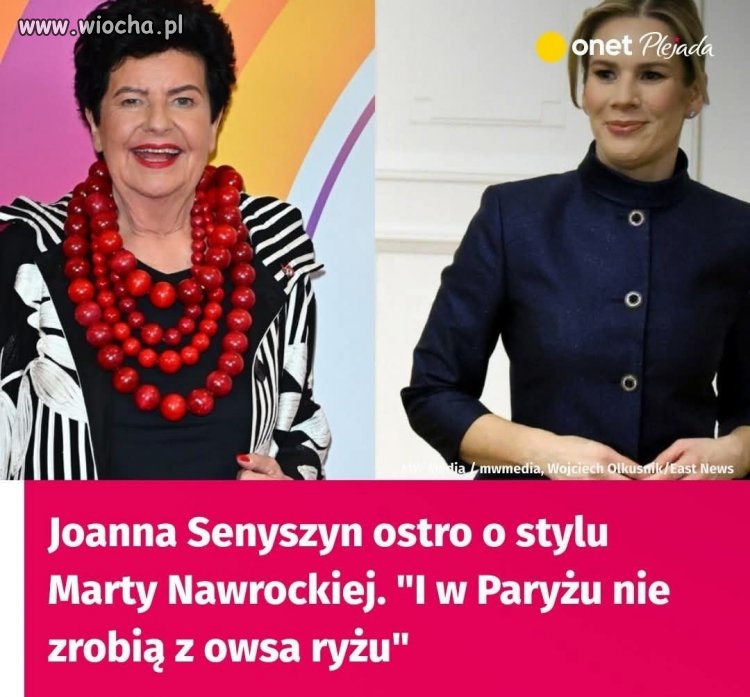 Raz imperator, raz krytyk modowy 