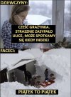 Wiosna w zimie - polski styl