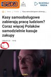 Roboty w kasach, ludzie w szoku