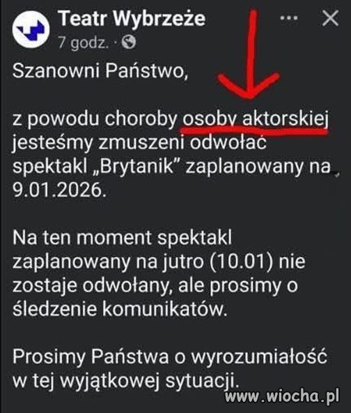 Osoba aktorska to jest to