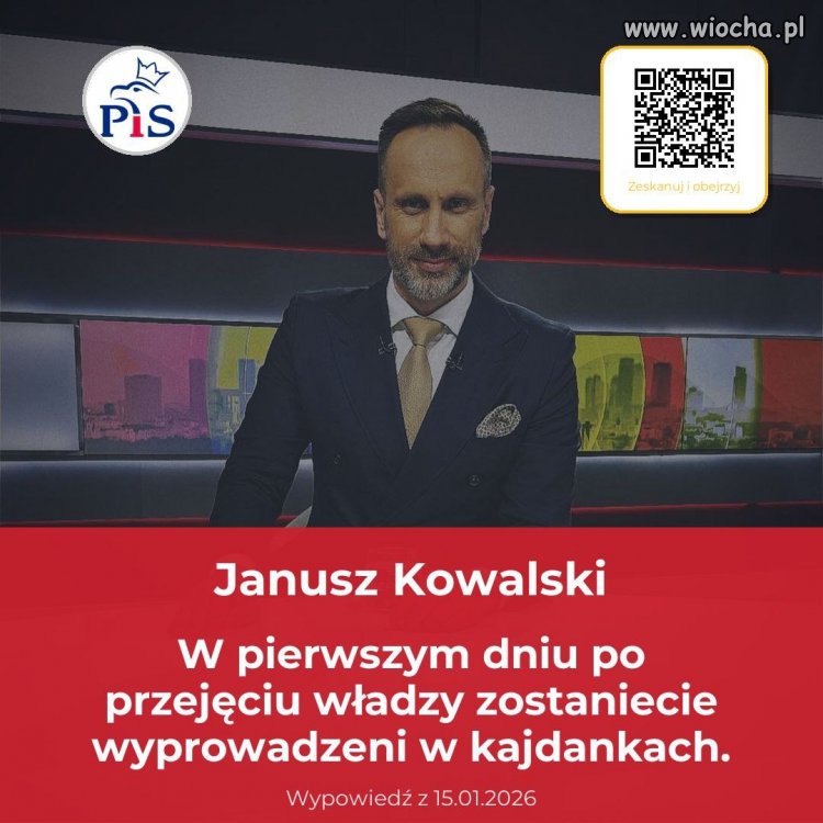 Mocne słowa Janusza Kowalskiego
