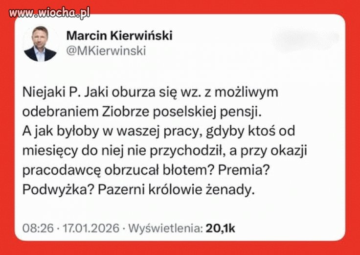 Patryk Jaki znowu zabłysnął
