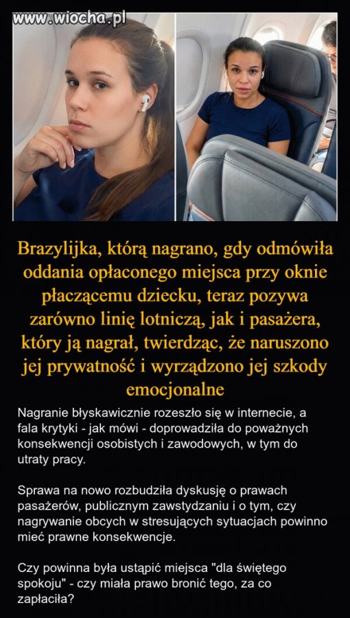 Według mnie dobrze zrobiła