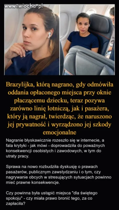 Według mnie dobrze zrobiła