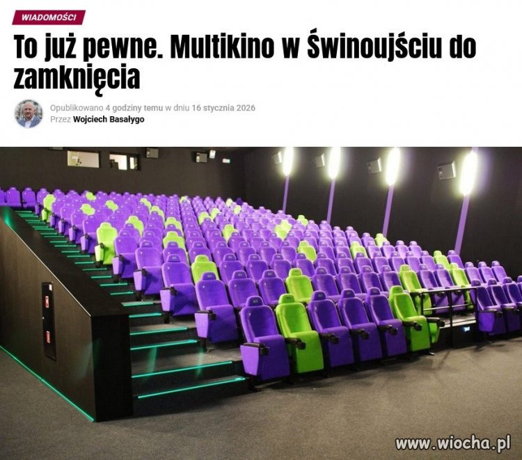 Może za mało reklam przed filmami puszczali?!