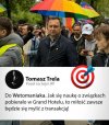 Nie z transakcją, tylko pro$tytucją. Nie mylić z Konstytucją.
