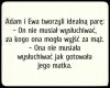 Czy w raju były teściowe?