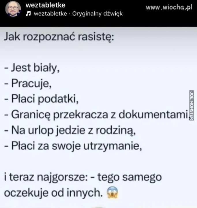Jak rozpoznać rasistę?