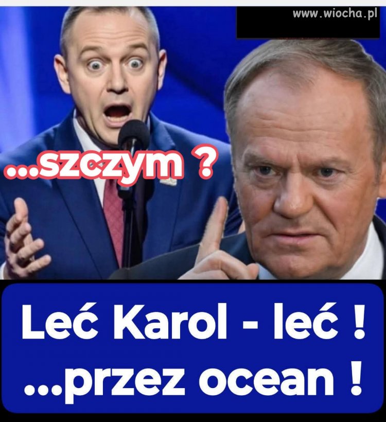 Leć, leć, a szczać sobie możesz po drodze...