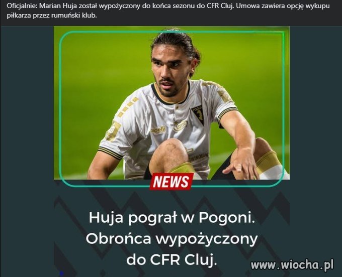 Huja pograł w Pogoni