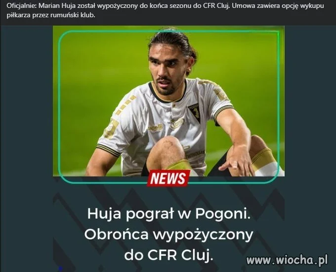 Huja pograł w Pogoni