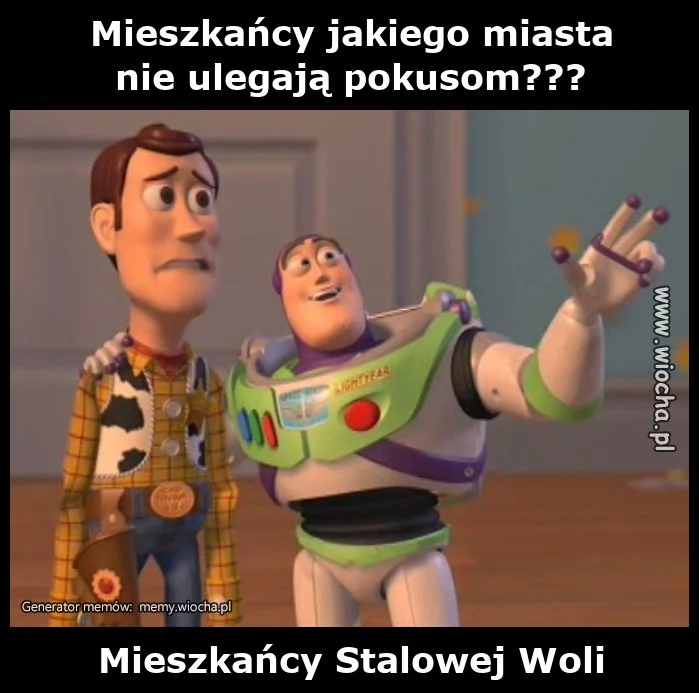 Mieszkańcy jakiego miasta 
nie ulegają pokusom???