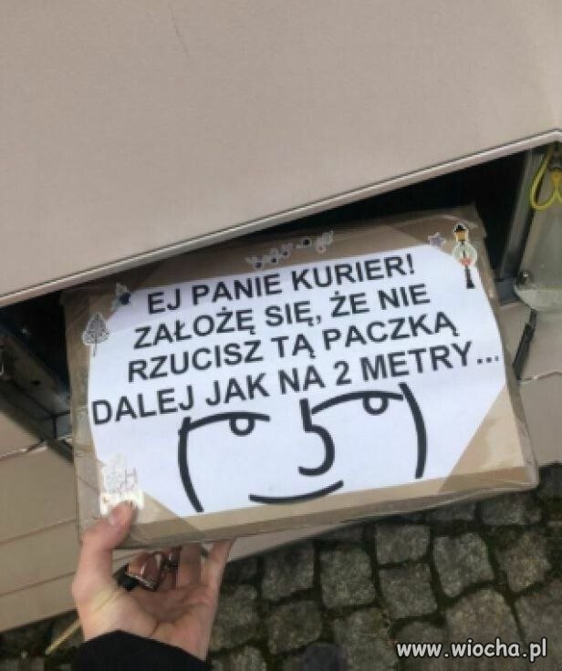 Kurier i paczka