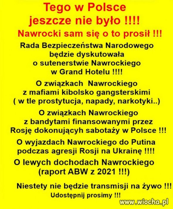 Nawrocki sam się o to prosił !!!🤣Brawo Marszałek Czarzasty !