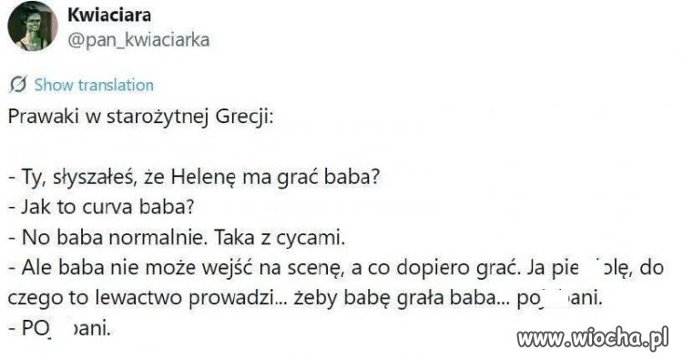 Dyskusje o poprawności były od zawsze?