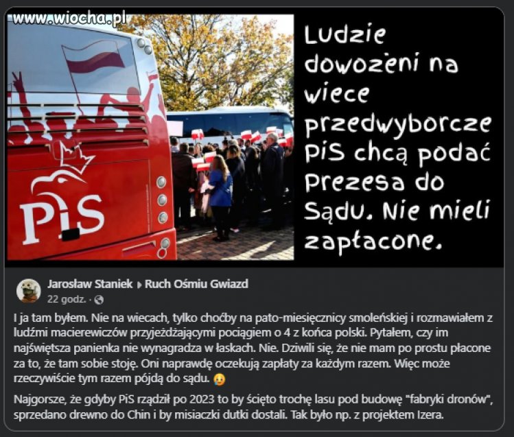 Czy my wreszcie uwolnimy się od skutków rządów tej mafii?