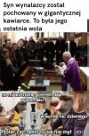 Chyba kochał kawę