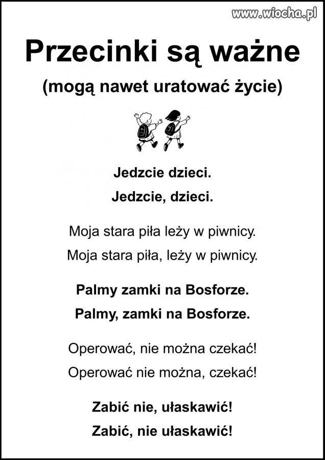 Jedzcie dzieci