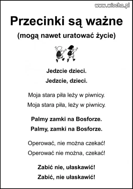 Jedzcie dzieci