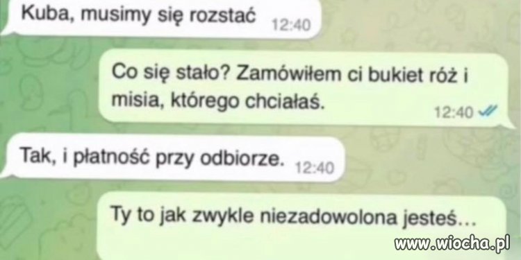 Po prostu brak komunikacji