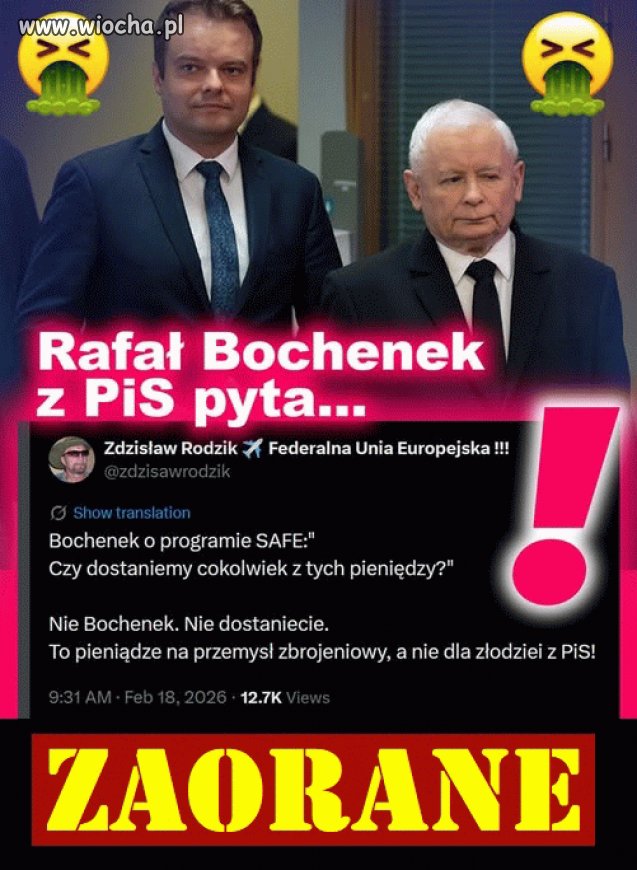 Ależ ich dupy bolą...