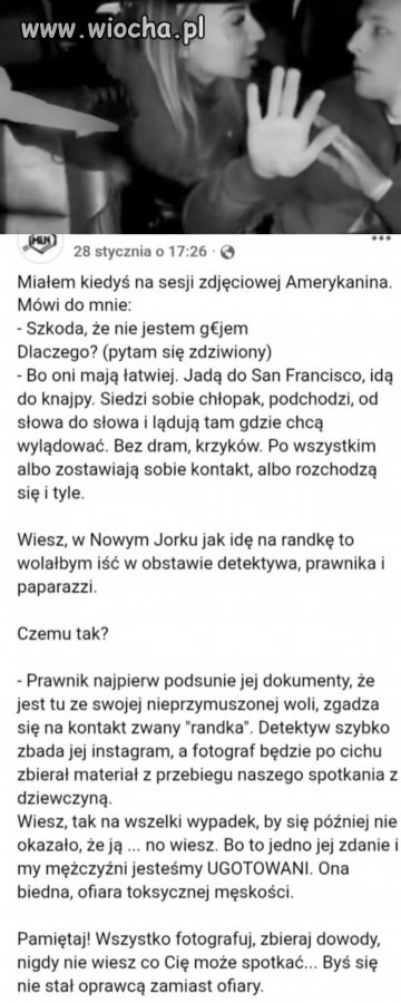 Mamy takie czasy kiedy faceci hetero żałują...