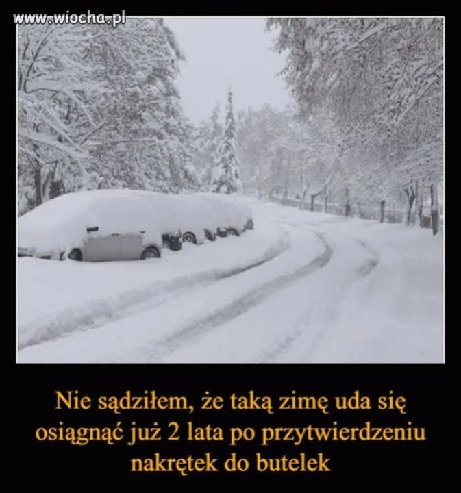 Efekt cieplarniany powstrzymany ;)