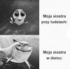 Jedna twarz dla ludzi, druga dla rodziny