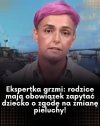 Kolor włosów raczej dobitnie wskazuje na to jaka to jest ekspertka
