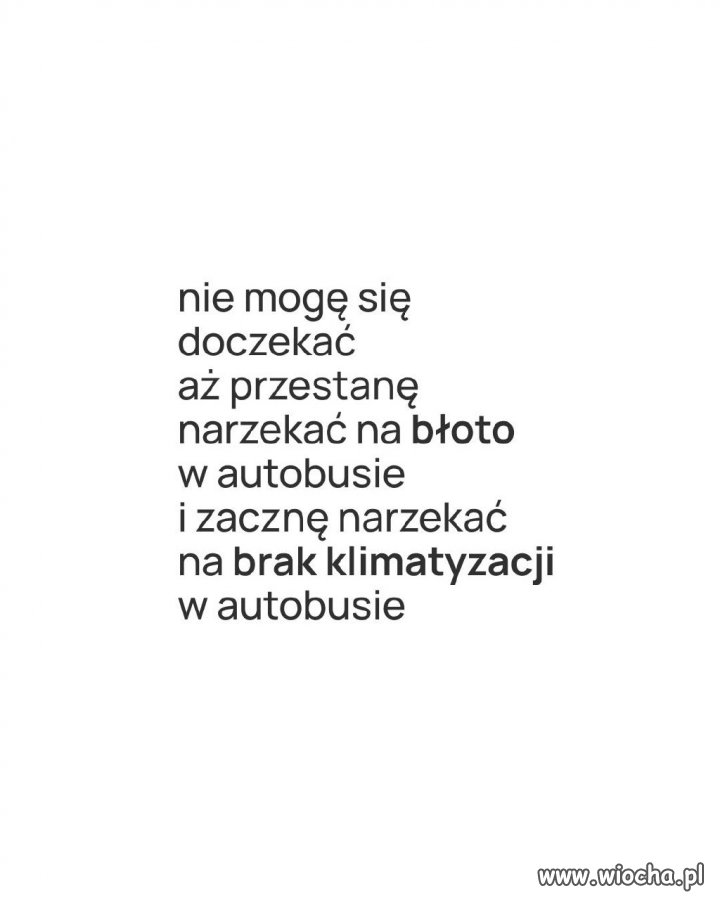 Typowy Polak zawsze narzeka