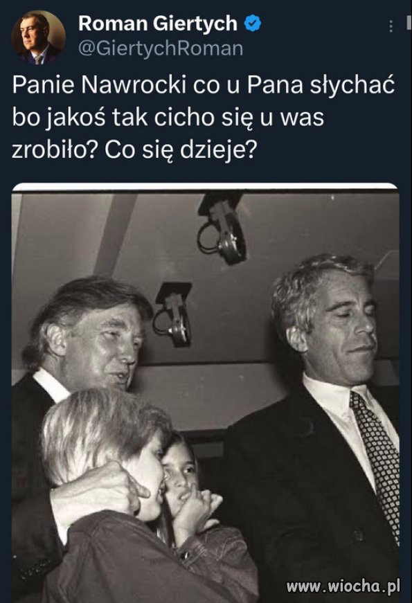  Na prawicy obudzili się rano z ręką w nocniku i tak im zostało. 