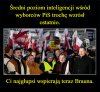 PiS mial poparcie w domach wariatow, teraz ma Braun