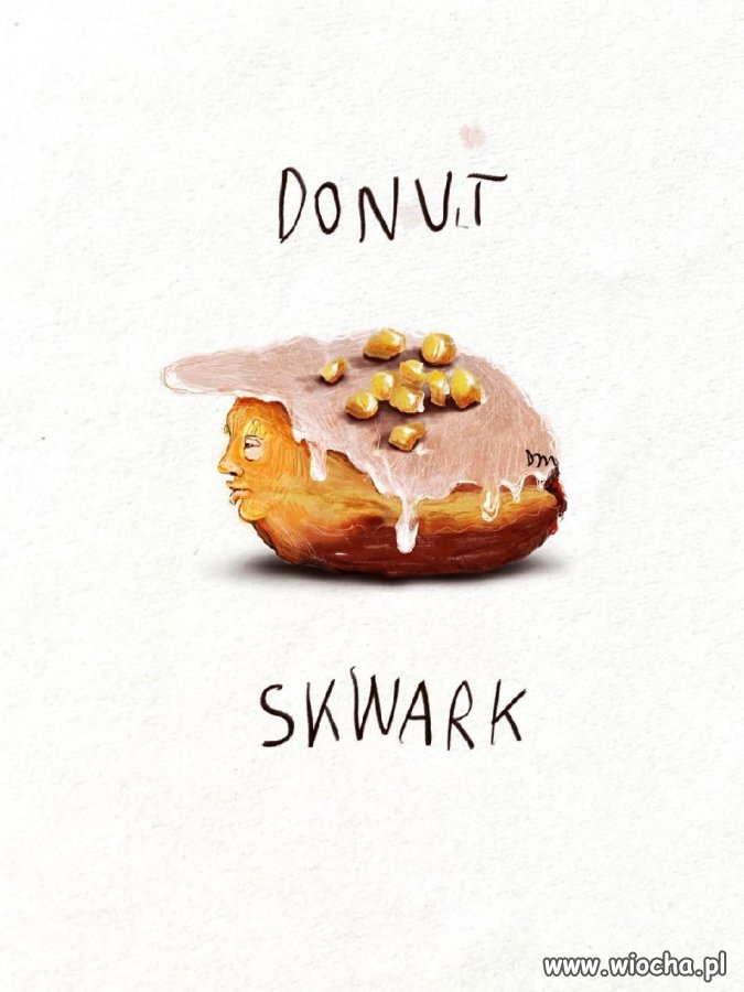 Donut, który myśli o polityce